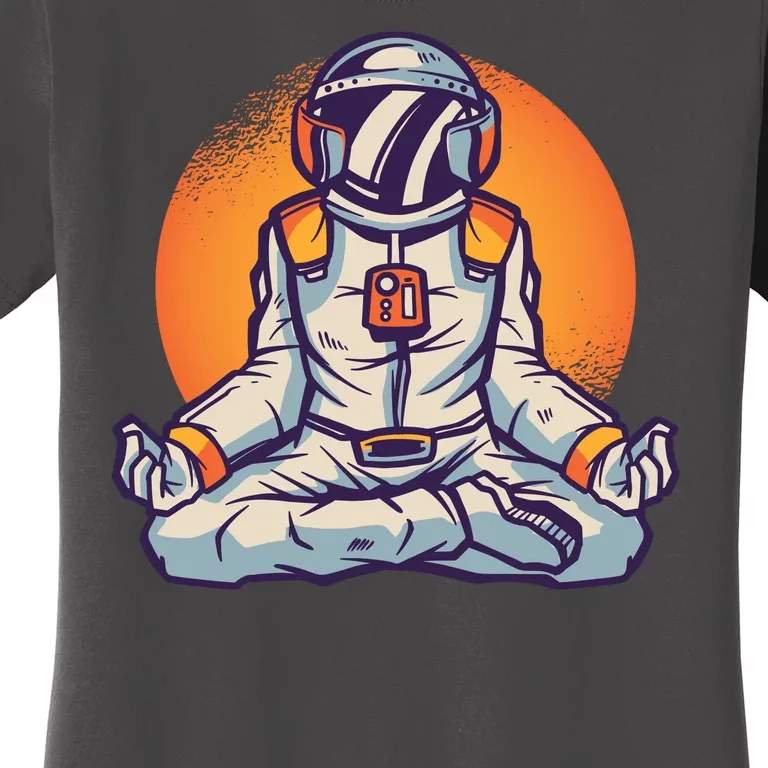 Astronaut Meditating Women's T-Shirt