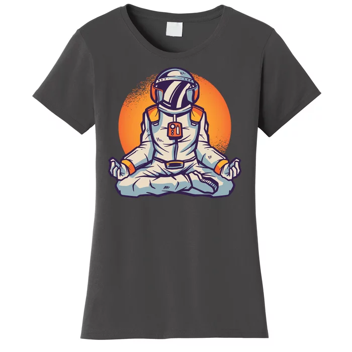 Astronaut Meditating Women's T-Shirt