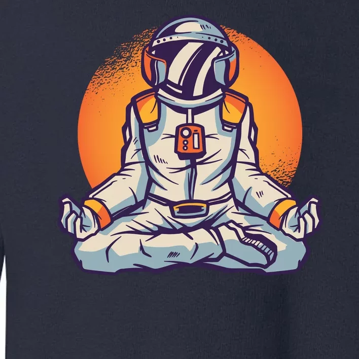 Astronaut Meditating Toddler Sweatshirt