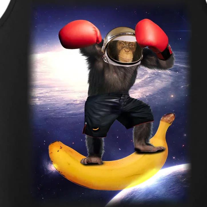 Astronaut Monkey Boxing In Space Performance Tank