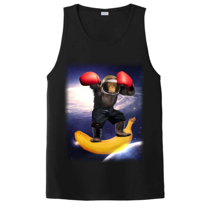 Astronaut Monkey Boxing In Space Performance Tank