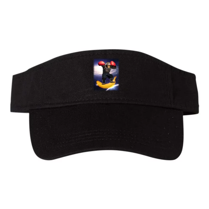 Astronaut Monkey Boxing In Space Valucap Bio-Washed Visor