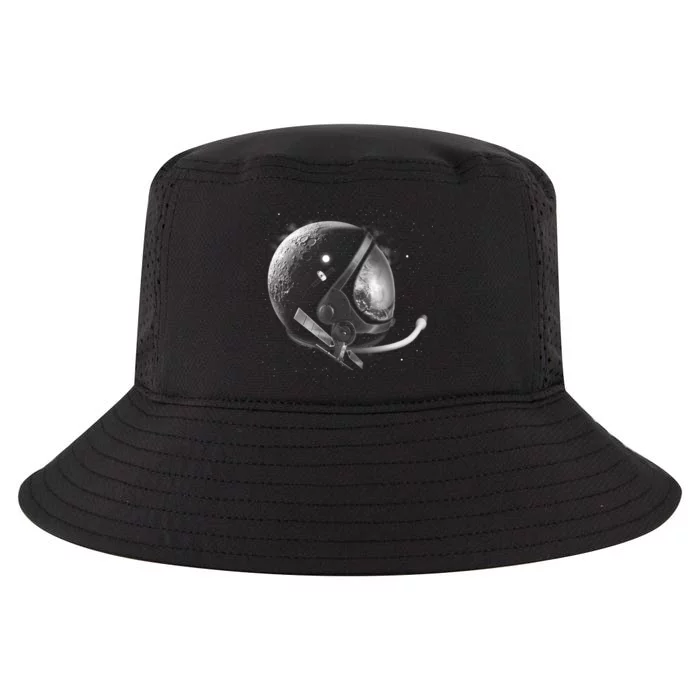 Astronaut Moon Helmet Cool Comfort Performance Bucket Hat