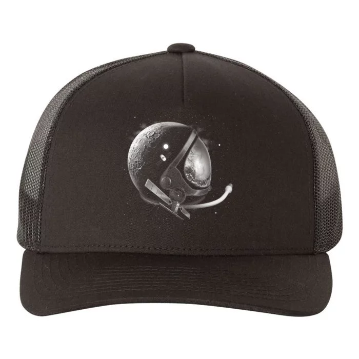 Astronaut Moon Helmet Yupoong Adult 5-Panel Trucker Hat