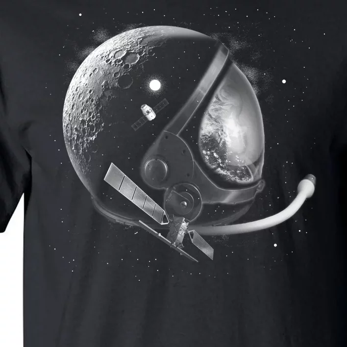 Astronaut Moon Helmet Tall T-Shirt