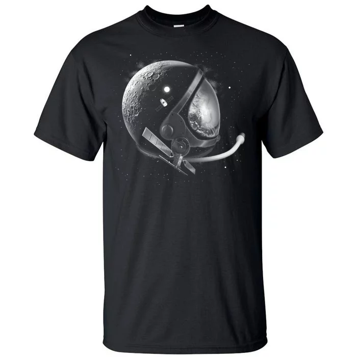 Astronaut Moon Helmet Tall T-Shirt