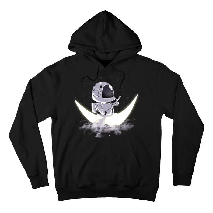 Astronaut Moon Sailing Hoodie