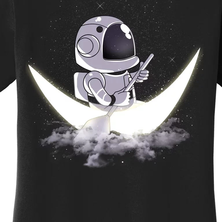 Astronaut Moon Sailing Women's T-Shirt