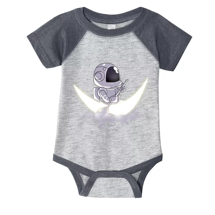 Astronaut Moon Sailing Infant Baby Jersey Bodysuit