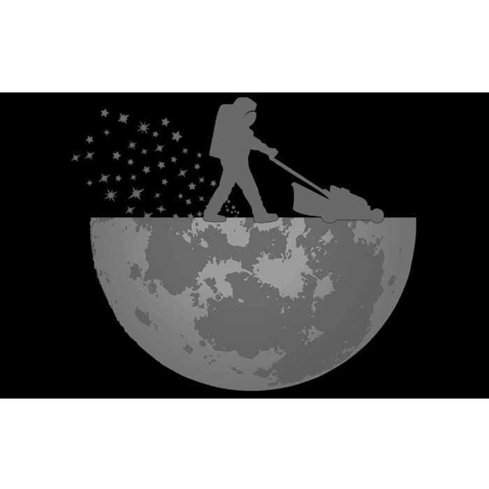 Astronaut Mowing The Lawn On The Moon Bumper Sticker