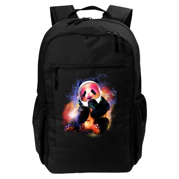 Astronaut Panda Galaxy Splatter Daily Commute Backpack