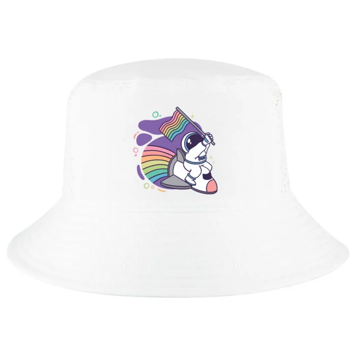 Astronaut Pride Cartoon Cool Comfort Performance Bucket Hat