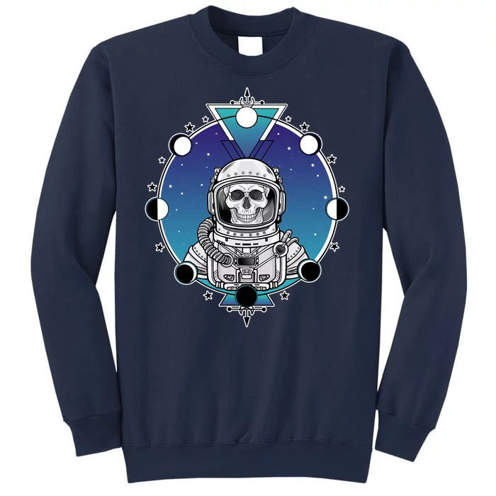 Astronaut Skeleton Star Sky Moon Phases Sweatshirt