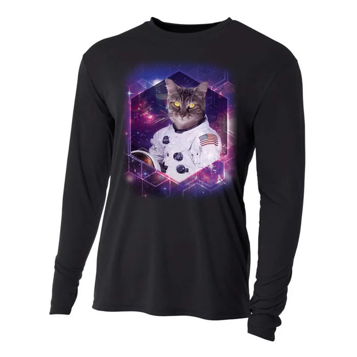 Astronaut Space Cat1 Cooling Performance Long Sleeve Crew