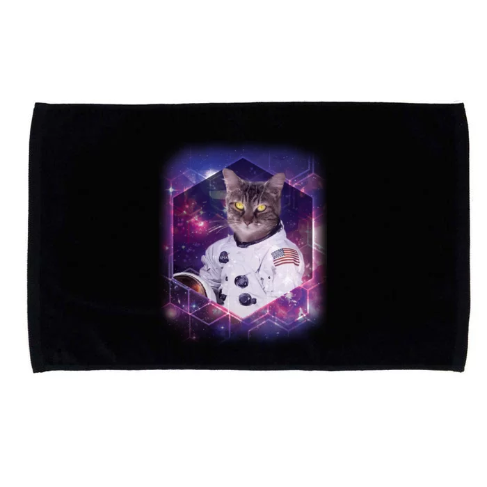 Astronaut Space Cat1 Microfiber Hand Towel