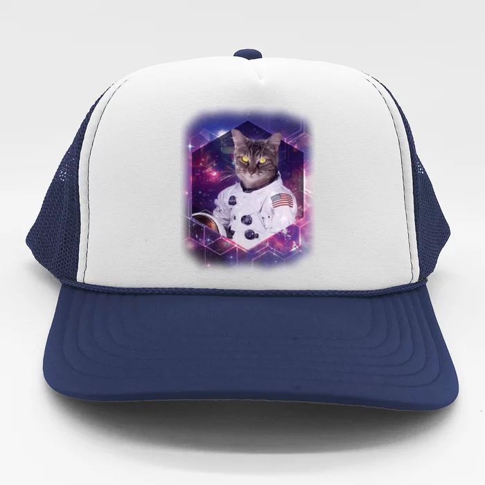 Astronaut Space Cat1 Trucker Hat