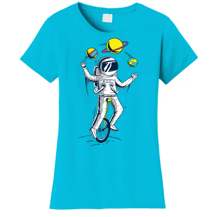 Astronaut Space Juggler Women's T-Shirt