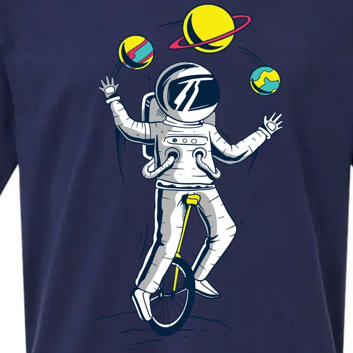 Astronaut Space Juggler Sueded Cloud Jersey T-Shirt