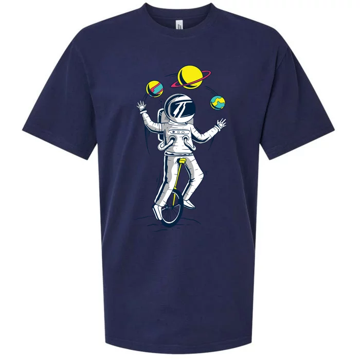 Astronaut Space Juggler Sueded Cloud Jersey T-Shirt