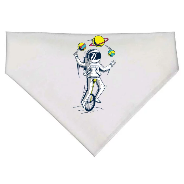 Astronaut Space Juggler USA-Made Doggie Bandana