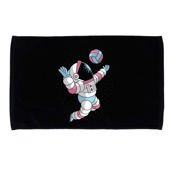 Astronaut Space Volleyball Microfiber Hand Towel