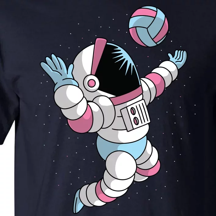 Astronaut Space Volleyball Tall T-Shirt