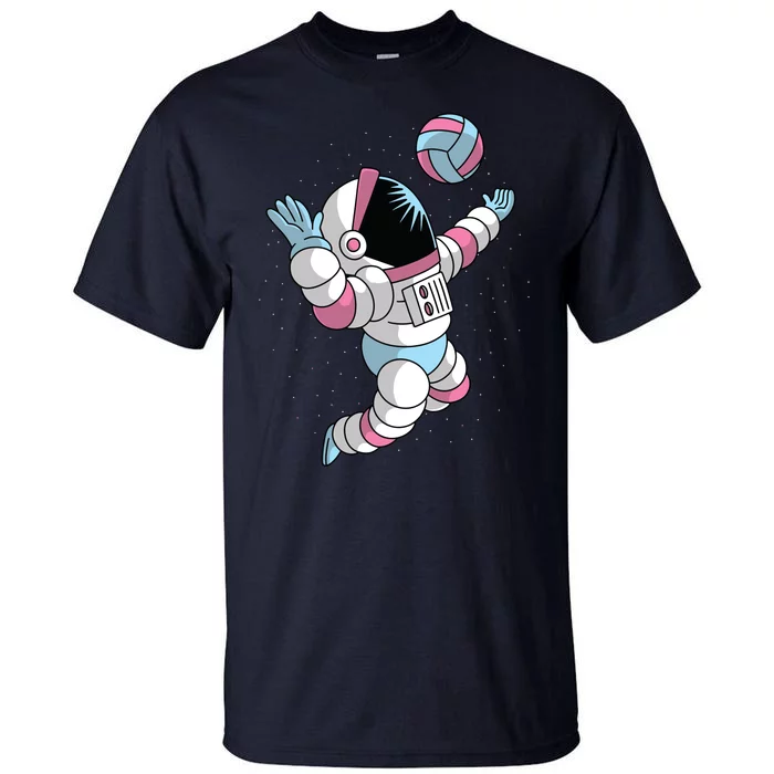 Astronaut Space Volleyball Tall T-Shirt