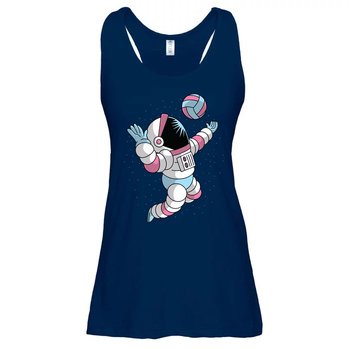 Astronaut Space Volleyball Ladies Essential Flowy Tank