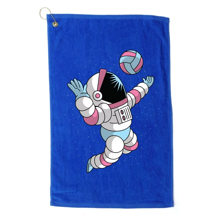 Astronaut Space Volleyball Platinum Collection Golf Towel