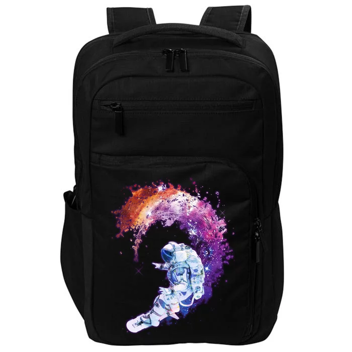 Astronaut Surfing Impact Tech Backpack