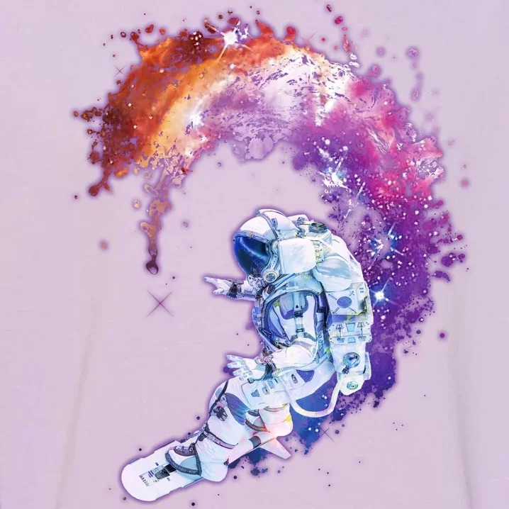 Astronaut Surfing Garment-Dyed Sweatshirt