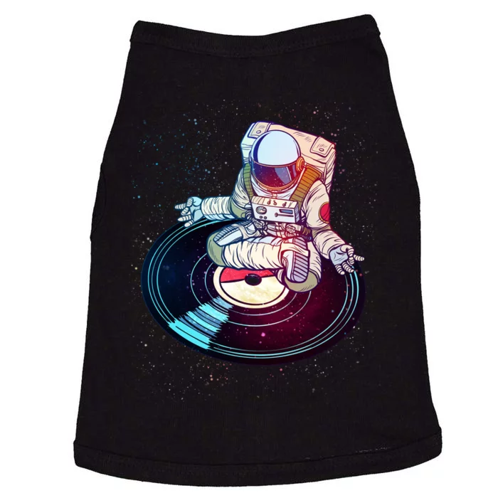 Astronaut Yoga Music Record Doggie Tank