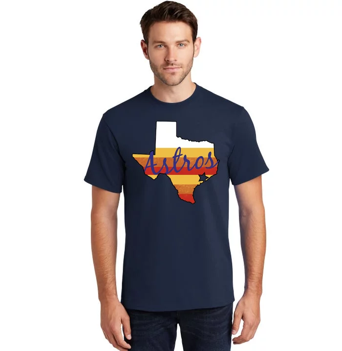 Astros Baseball Vintage Tall T-Shirt