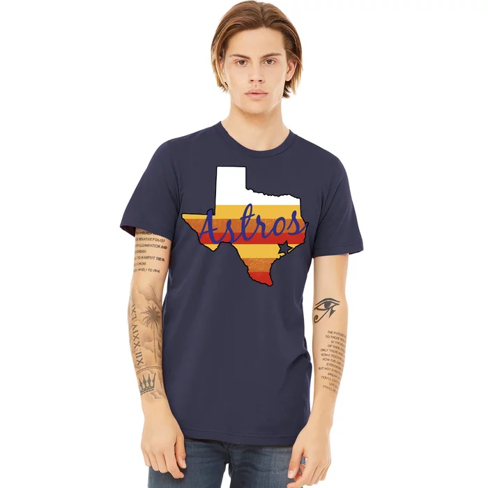 Astros Baseball Vintage Premium T-Shirt