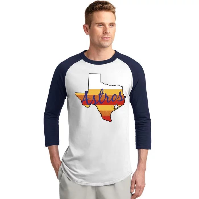 Astros Baseball Vintage Baseball Sleeve Shirt