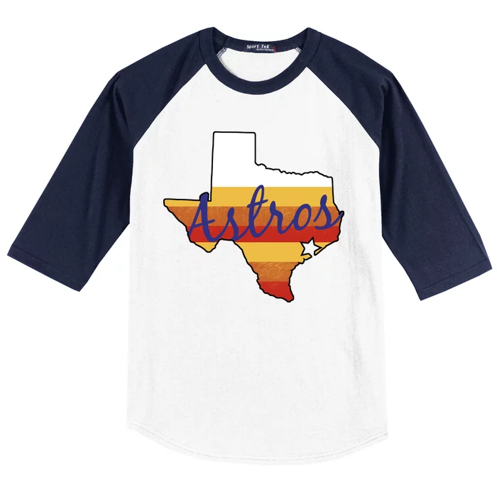 Astros Baseball Vintage Baseball Sleeve Shirt