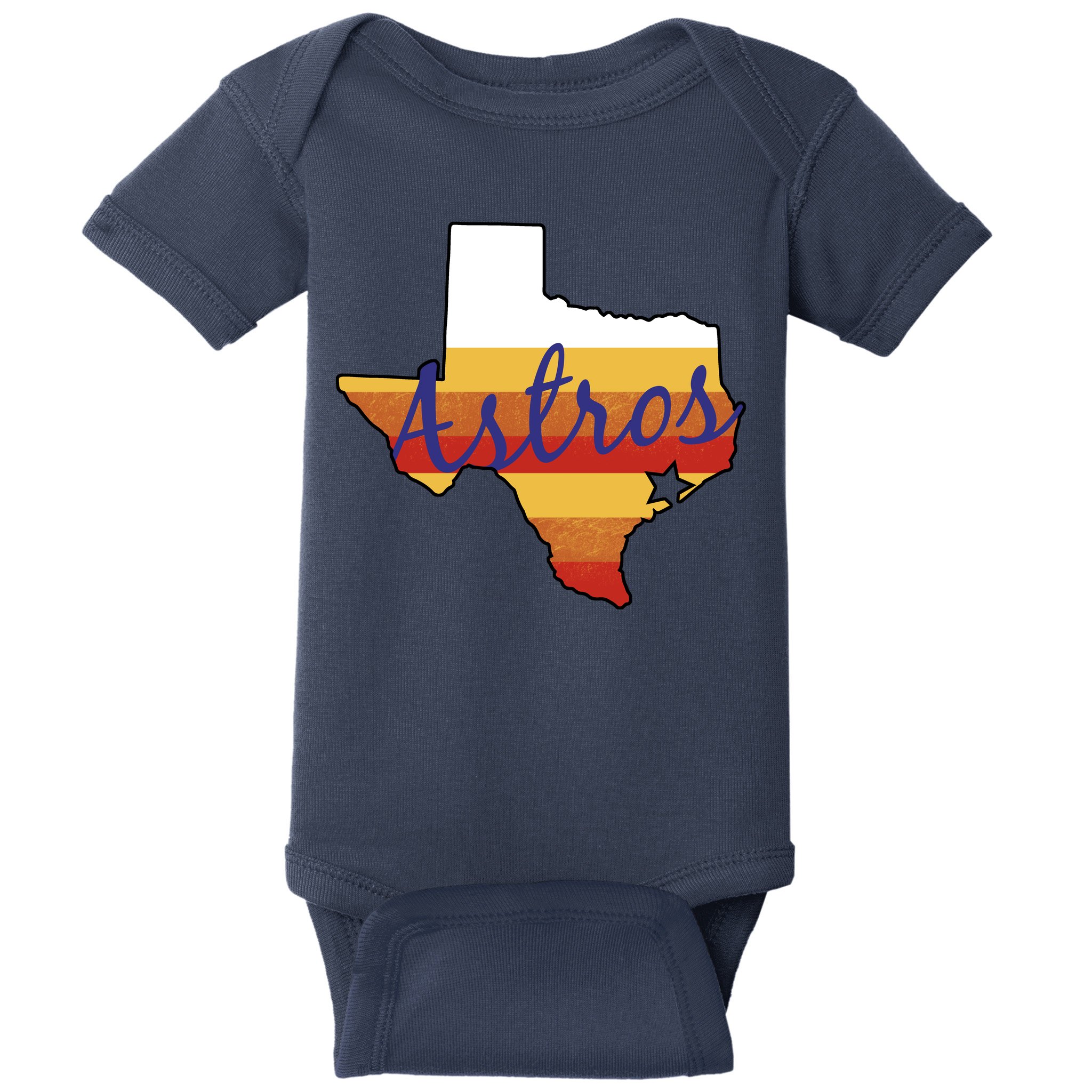 Teeshirtpalace Astros Baseball Vintage Kids T-Shirt