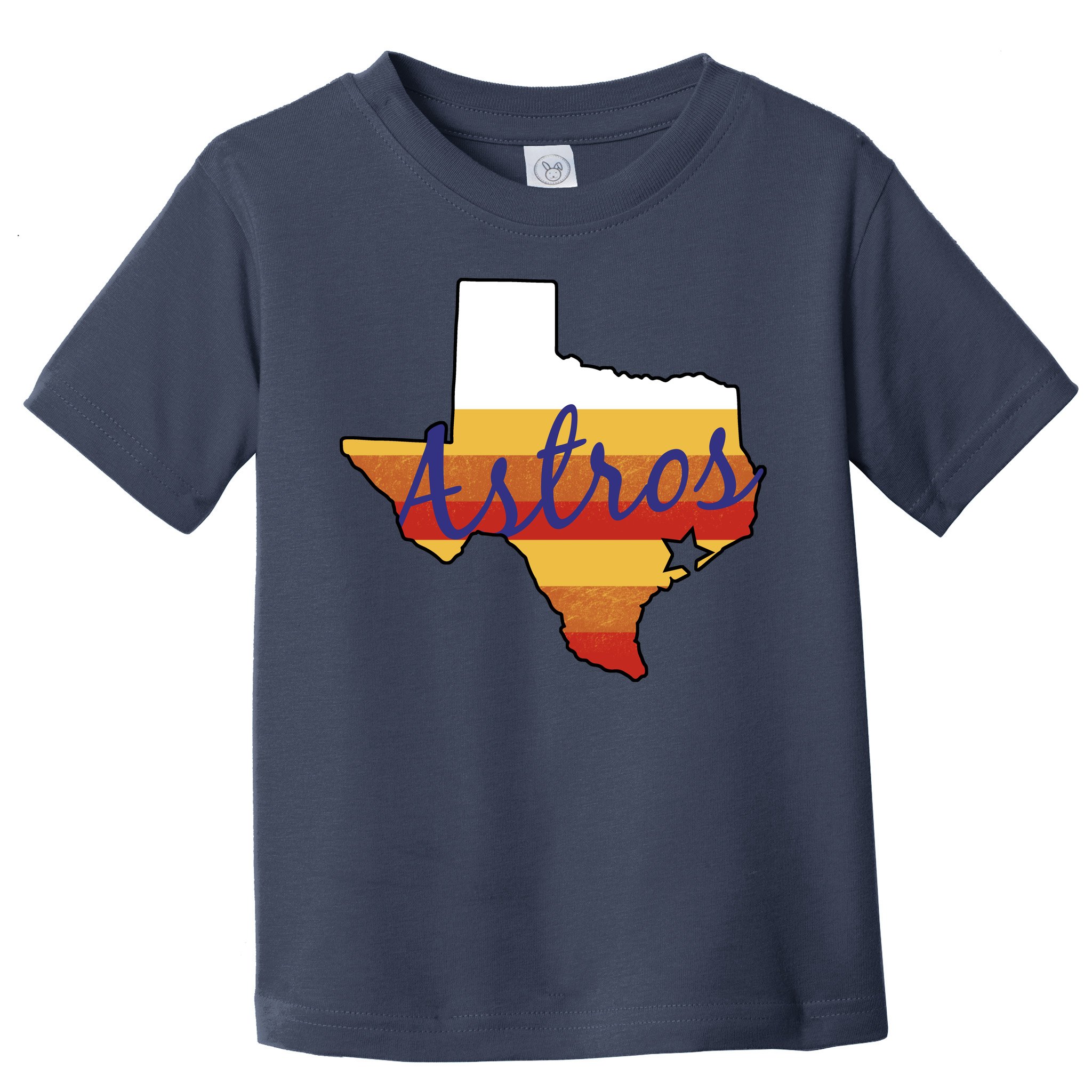 Astros Baseball Vintage Toddler T-Shirt