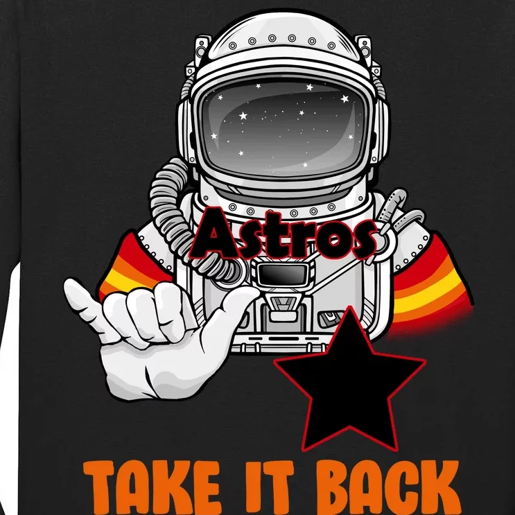 Astros Take It Back Tall Long Sleeve T-Shirt