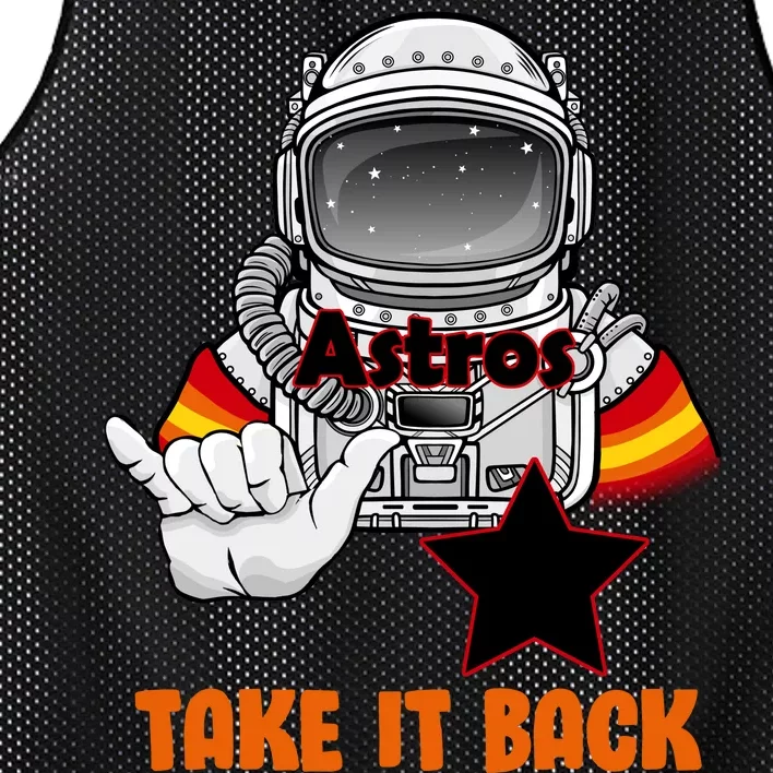 Astros Take It Back Mesh Reversible Basketball Jersey Tank