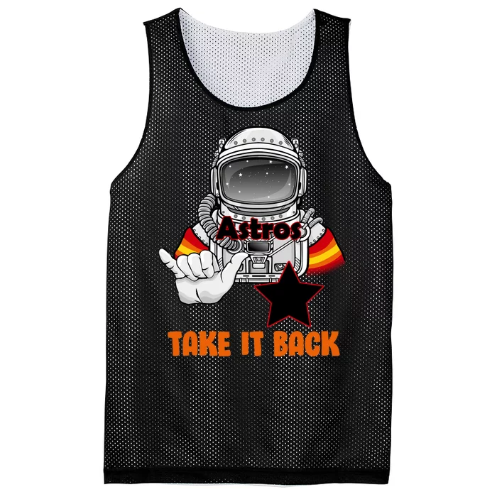 Astros Take It Back Mesh Reversible Basketball Jersey Tank