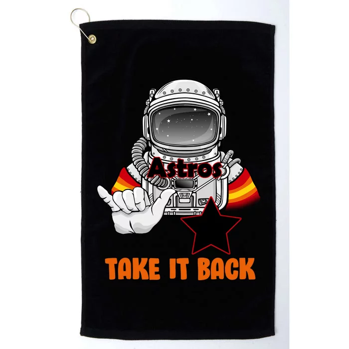 Astros Take It Back Platinum Collection Golf Towel