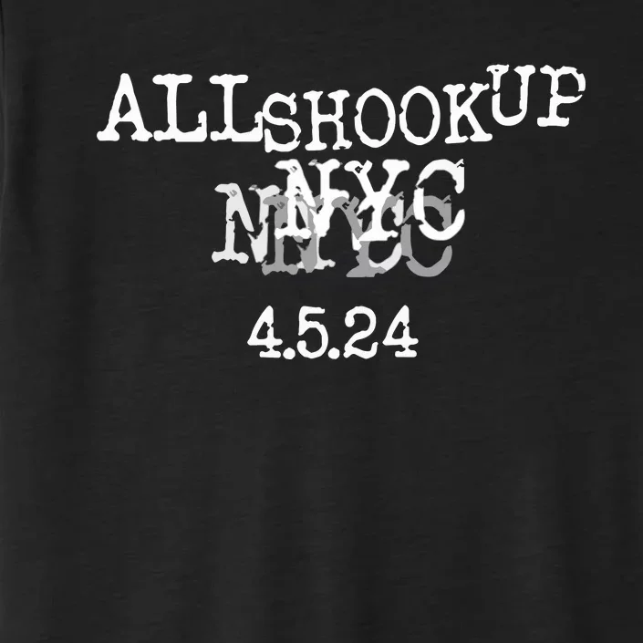 All Shook Up Quake New Yorker Gift ChromaSoft Performance T-Shirt