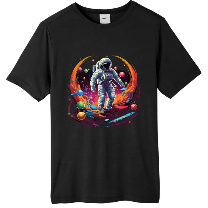 Astronaut Spaceman Universe Planets Galaxy ChromaSoft Performance T-Shirt