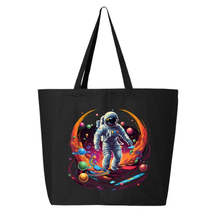 Astronaut Spaceman Universe Planets Galaxy 25L Jumbo Tote