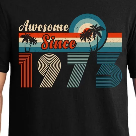 Awesome Since Vintage 1973 T Pajama Set