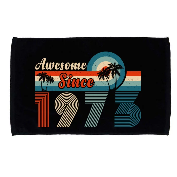 Awesome Since Vintage 1973 T Microfiber Hand Towel