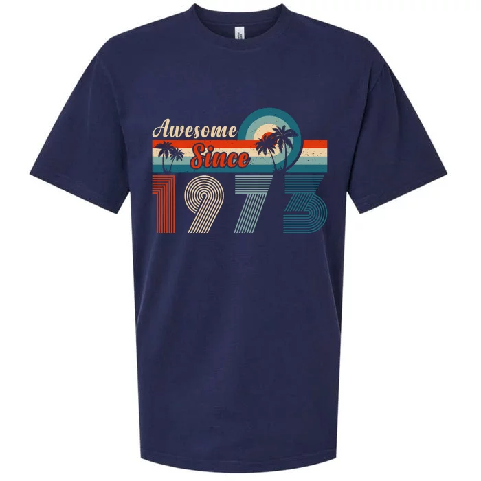 Awesome Since Vintage 1973 T Sueded Cloud Jersey T-Shirt