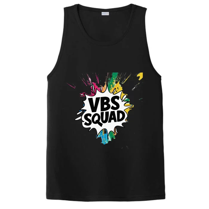 Allcolorvbs Squad Vacation Bible School Summer Camp Performance Tank