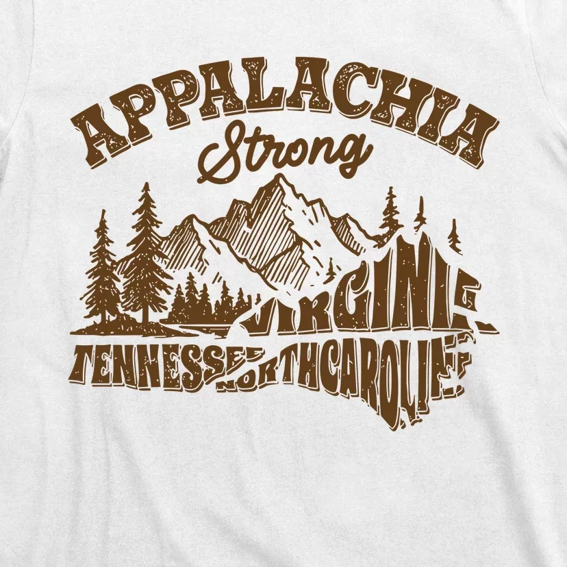 Appalachia Strong Virginia Tennessee North Carolina T-Shirt